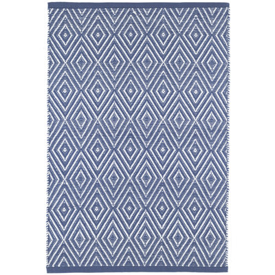 Diamond Flatweave Geometric Area Rug