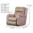 Contour Power Headrest zero clearance recliner  Recliner