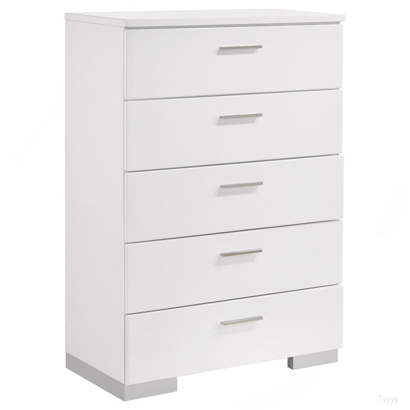 Commode de chambre 5 tiroirs Dulcey