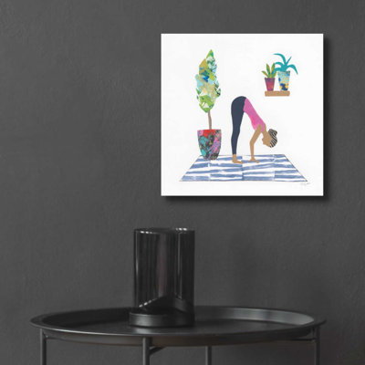 «Namaste III par Courtney Prahl, art mural en verre acrylique