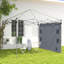 17 Stories Polyester Side Wall for Canopy-814250426
