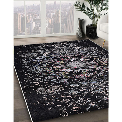 Tapis 100% moderne 2761 de style Mid-Century lavable à la machine