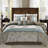 Caroline Jacquard 7 Piece Comforter Set-1979555836