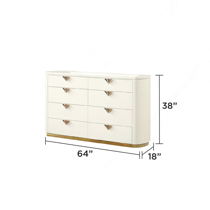 Commode 8 tiroirs La Pierre