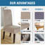 Housse pour chaise de salle à manger Box Design-1806498075