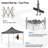 10x10ft Pop Up Canopy with 4 Removable Sidewalls, Easy Up Commercial Gazebos-119462223