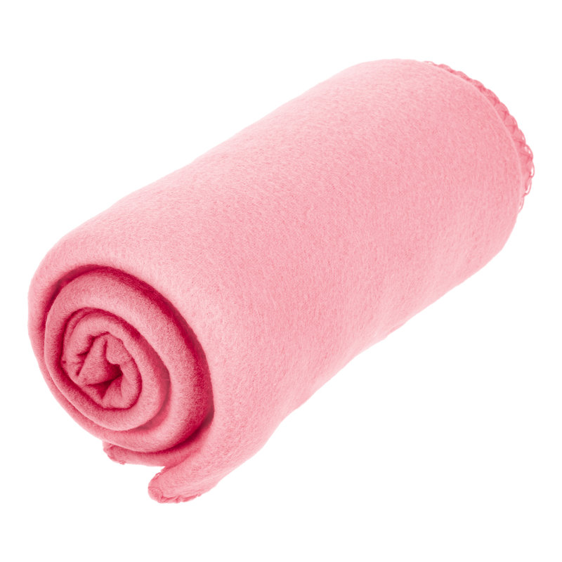 Jeté polaire 50 po x 60 po, Rose