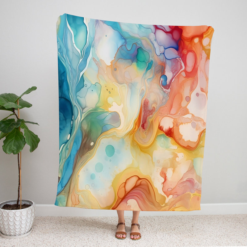 Throw Blanket, 50" W x 60" L