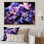 «Midnight Purple Irises Serenity» dévoilé sur toile