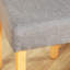 Devree 47cm H Fabric Upholstered Parsons Chair in Grey