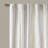 Polyester Curtains,Curtain Panel with Tufted Stripe and Lining