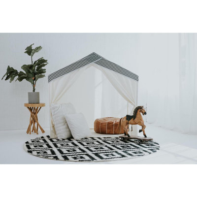 Kids Play Tentindoor/Outdoor Playhouse For Boys & Girls Easy Assembly Popup Tent Gifts For  Spacious Kids Fort Tool Free Breathable Fabric Storage Bag Included