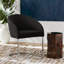 49.5cm H Upholstered Armchair & Metal Dining Chair - Load 140 kg-93239518-76053653