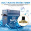 Générateur de bain de vapeur Oasis Series 9KW avec contrôle de vapeur continu sans fil et auto-drain en noir mat-114505065