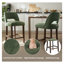 Ensemble de 2 tabourets de bar Bisto-1943073433