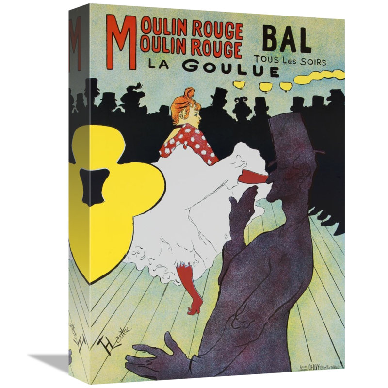 " Cabaret " by Henri De Toulouse-Lautrec