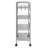 33.5'' H x 18'' W Utility Cart with Wheels