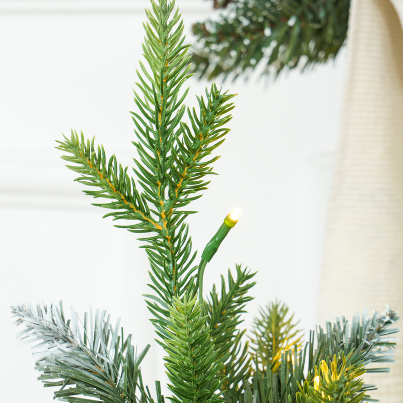 2.95' H Lighted Artificial Christmas Tree