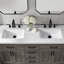 Ensemble de meuble-lavabo double 60 po Buzbee