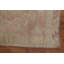 Tapis de couloir rose clair en laine noué à la main de conception unique 2 pi 11 po x 10 pi 10 po New Age