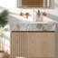 Dans les meubles-lavabos modernes (doit inclure le meuble-lavabo et le lavabo) avec rangement
