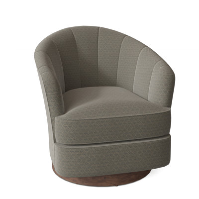 Fauteuil demi-tonneau pivotant de 28,75 po Conseilsy
