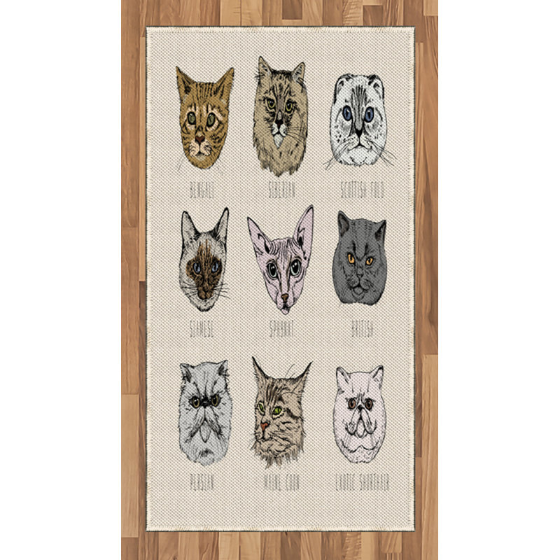 Tapis décoratif Indie High Density, Rectangle 2 pi 7 po x 5 pi
