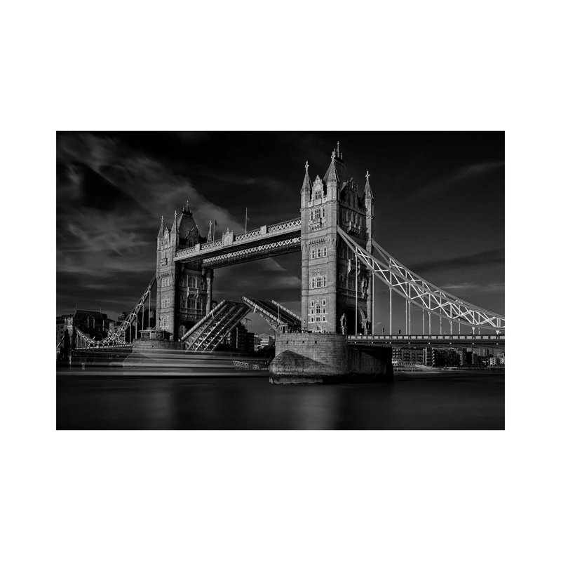 Bridge 1 Piece Wrapped Canvas Wall Art, 30.48 cm H x 45.72 cm W