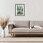 Printemps hortensias avec colibri, impression sous verre, design par Tim Coffey-1159641362-1159641363