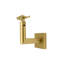 Surface Mount Handrail Bracket with Square Rose and Curved Plate-113956780