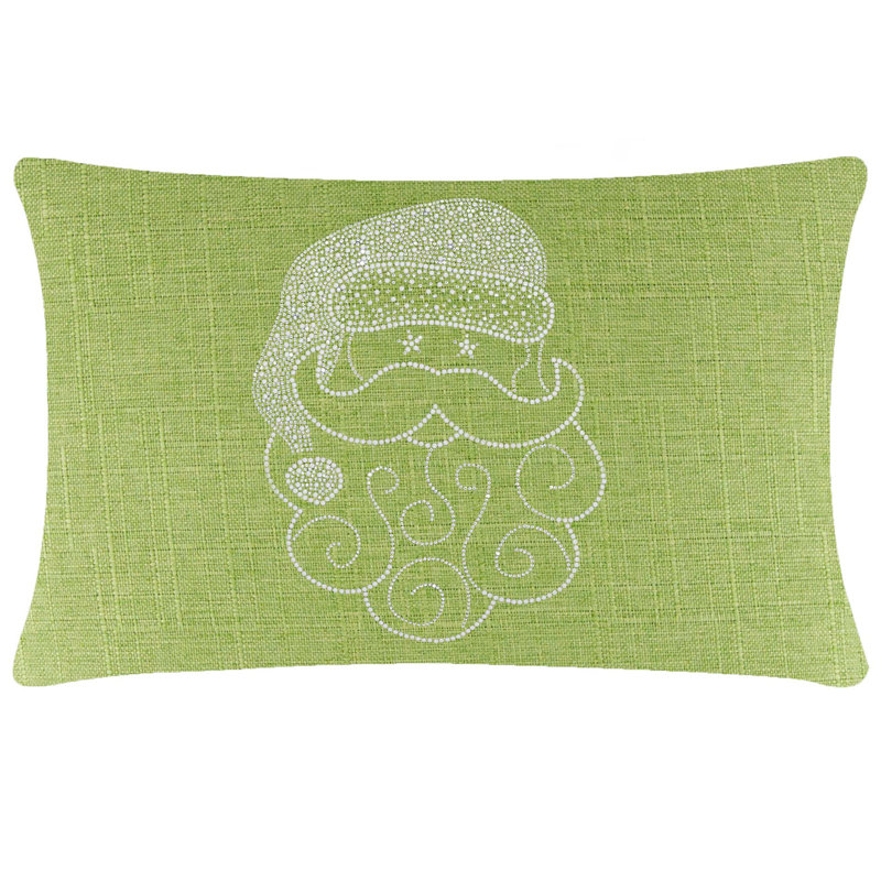 Coussin Sparkles Home Conception de Noël des Fêtes | Insertion de plumes | Lavable à la machine, Limette