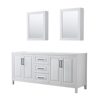 Daria 78.75'' W Double Bathroom Vanity Base