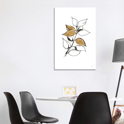 Leafed VII by Chris Paschke - Wrapped Canvas Painting