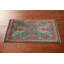 Tapis de vestibule oriental turquoise Kazak 2x3