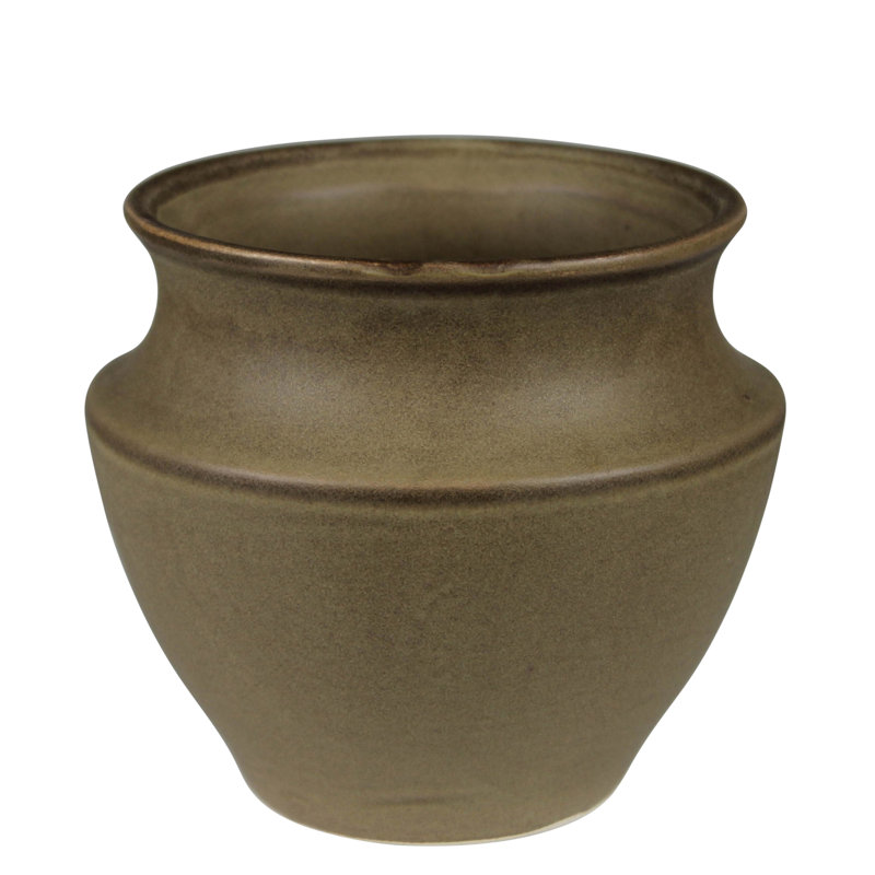 Pot Addison, céramique - petit, H 4,25 po x l 5 po x P 5 po, Mastic