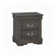 Gosford 2-Drawer Nightstand,Night Stand,End Table,Side Table 14" x 13" x 5" (Front)• Inner 11" x 12" x 4"H