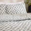 Nyhavn Cotton Blend Chequered Duvet Cover Set with Pillowcases-120899509-120899506