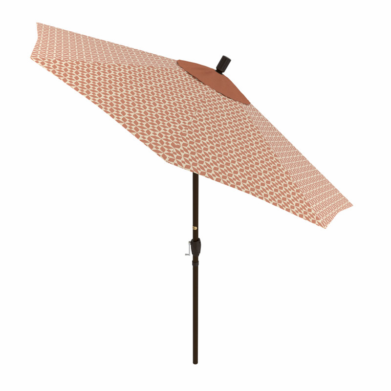 Parasol de marché 9 pi Junerose, Marquee pêche - Pacifica Premium