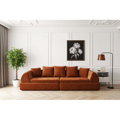 Canapé modulaire Orange Cloud