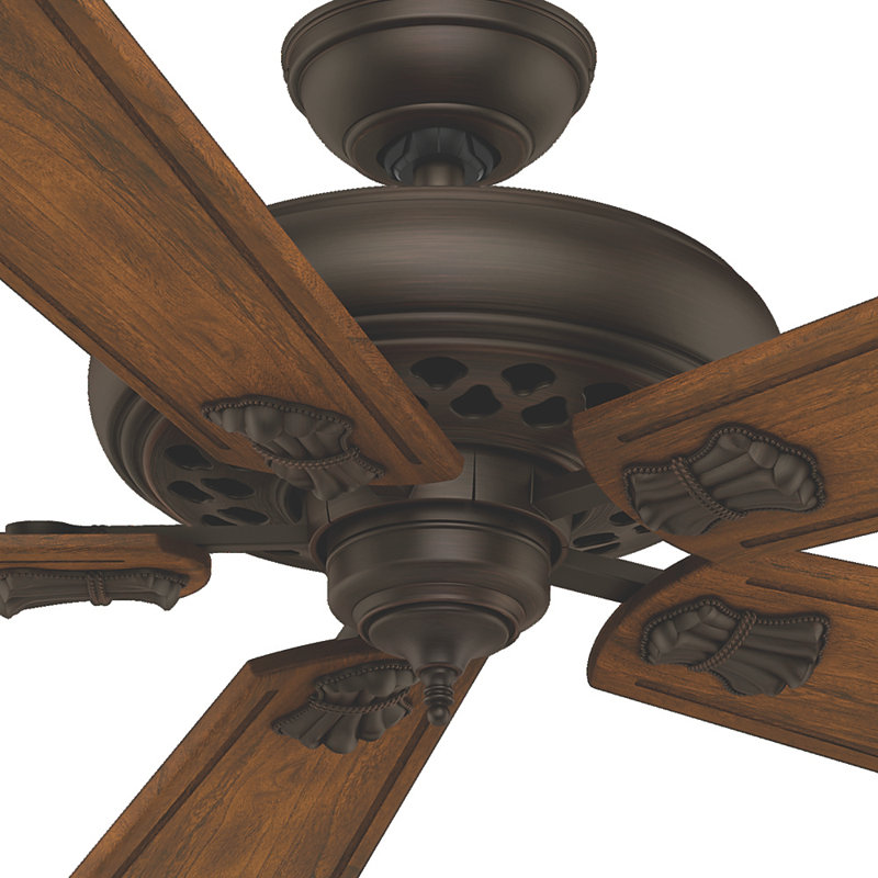 60" Fellini 5 - Blade Standard Ceiling Fan with Wall Control