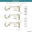 Taylor Steel Adjustable Single Curtain Rod-1007116162-1007116160