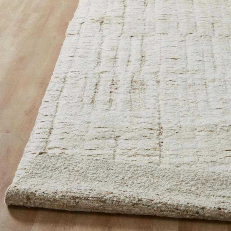 Sorrento Hand Knotted Wool Area Rug, Rectangle 9' x 12'