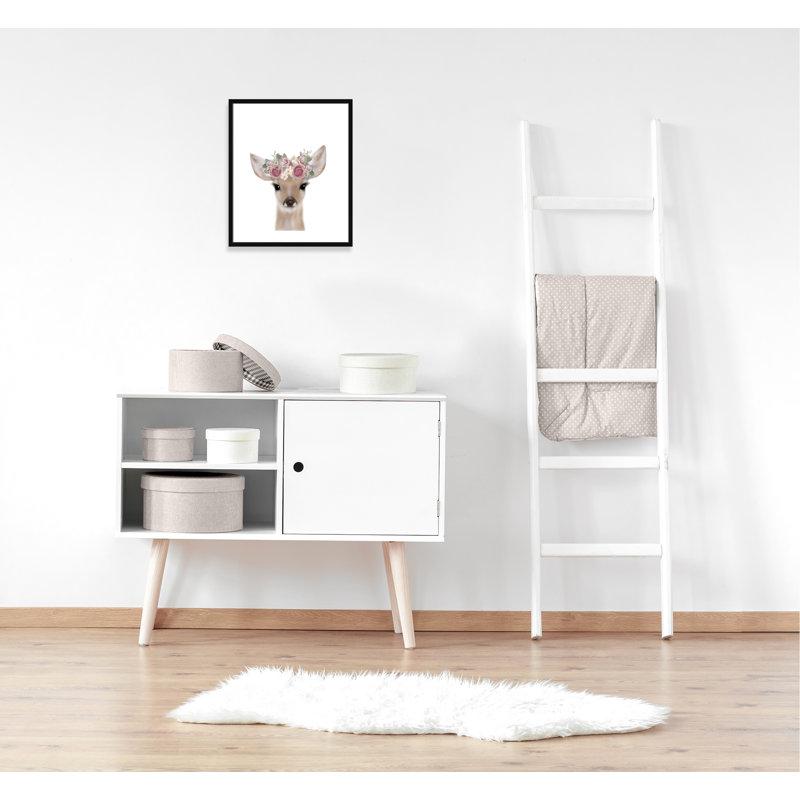 Décoration murale pour enfants, H 25,5 po x l 21,5 po x P 1,19 po, Encadré de boîte noir