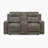 Leylashka 71'' Transitional Microfiber Manual Double Reclining Love Seat with Tab Pull Motion, Integrated Center Console with Cup Holders-35497204