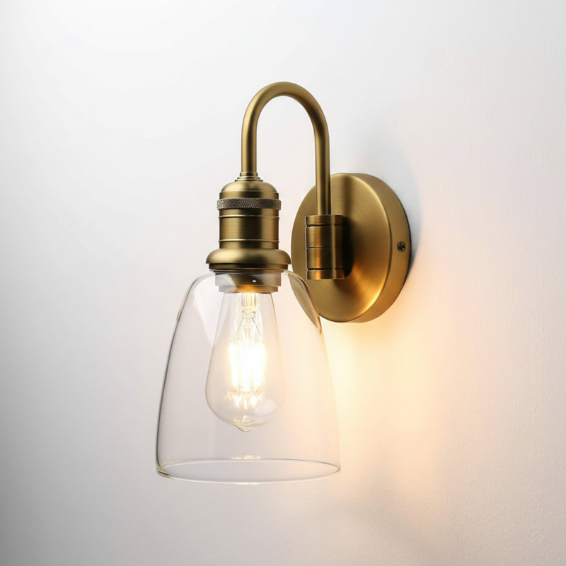 Swing Arm Sconce, Antique