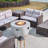 9 - Person Patio Conversation Set with Cushions