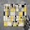 Mondrian Window Curtains Geometric Black Drapes