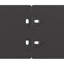 10cm H x 103cm W Cold-Rolled Steel Hardware-123601118