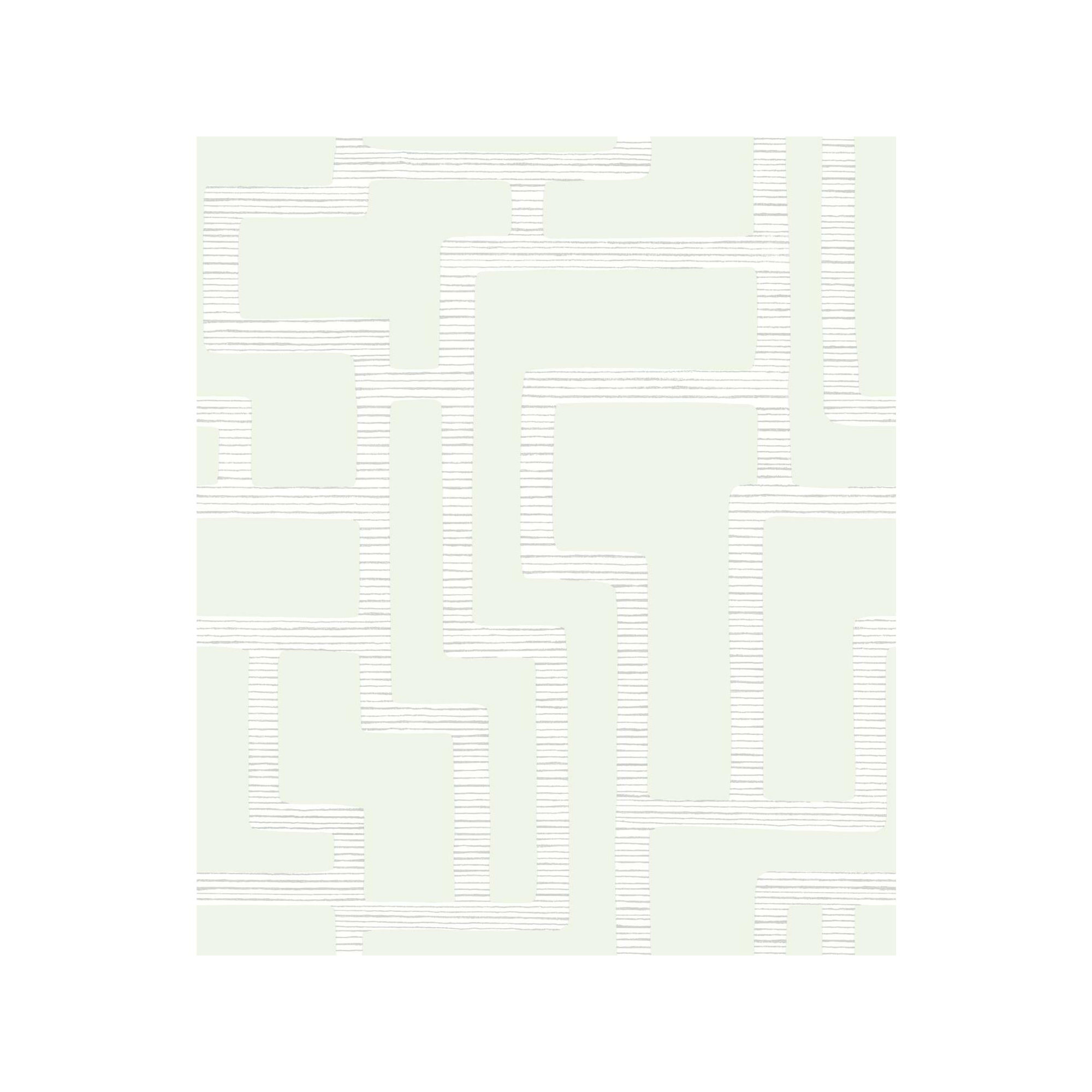 Willem Geometric Wallpaper, Pearl