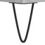 40cm W Iron Bedside Table-90406475-123824268